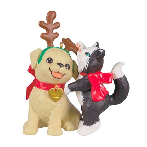 hallmark ornament puppy love|hallmark dog ornament 2022.